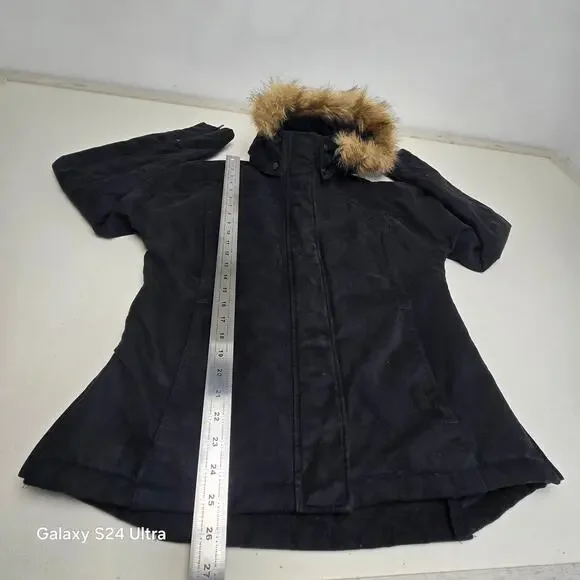 Outback Trading Co. Black Microsuede Jacket Insulated Quilted Gold Cup Women's M - Picture 7 of 10